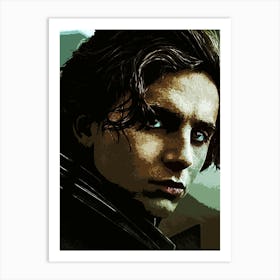 paul atreides dune movie 10 Art Print