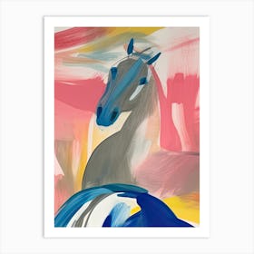 Watercolor Horse Art Print