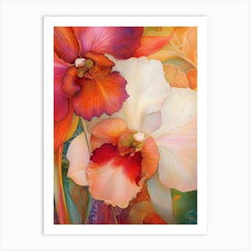 Orchids Art Print