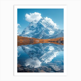 Reflections In A Lake Art Print