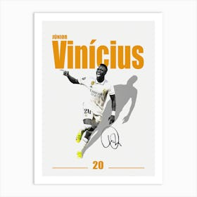 Vinícius Júnior Art Print