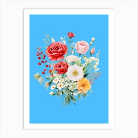 Bouquet Of Flowers 16 Art Print