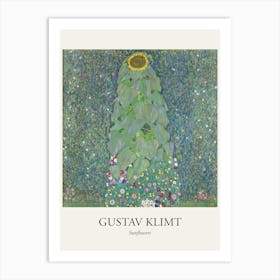 Sunflowers, Gustav Klimt Poster Art Print
