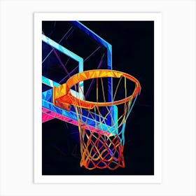 Basketball Hoop 1 Art Print