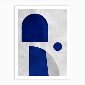 Contemporary forms 9 Art Print