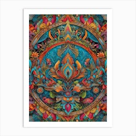 Mandala 10 Art Print