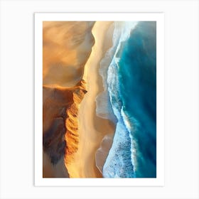 Namibia Beach Art Print