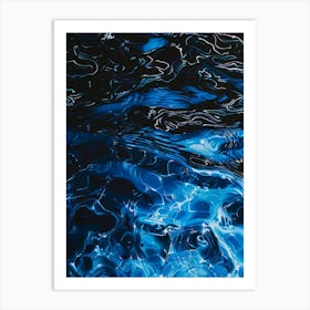 Blue Water 9 Art Print