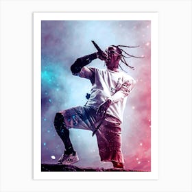 Travis Scott 53 Art Print