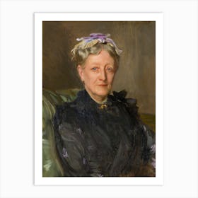 Mary Eliza Mead (Née Mary Eliza Scribner, 1822–1896), John Singer Sargent Art Print