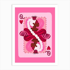 Queen Of Hearts Art Print