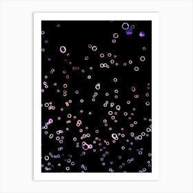 Abstraction Dark Space 2 Art Print