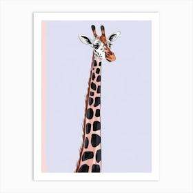 Giraffe 167 Art Print