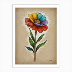 Gerbera Daisy Art Print