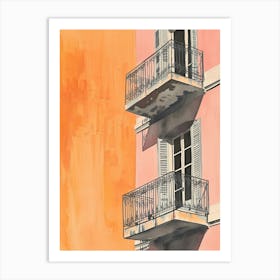 Cannes Europe Travel Architecture 3 Art Print