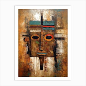 Mask Of The Gods, Native american 1 Art Print