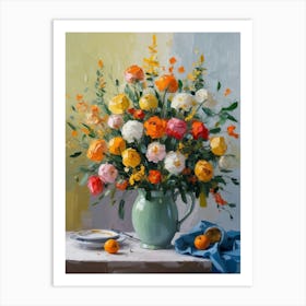 Flowers In A Vase 47 Art Print