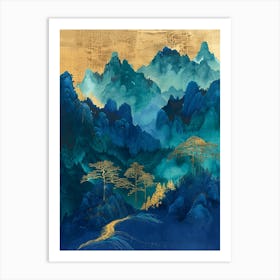 Chinese Mountains 47 Art Print