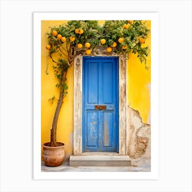 Door To Greece Art Print