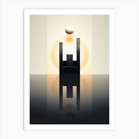 Reflection Of Light Art Print