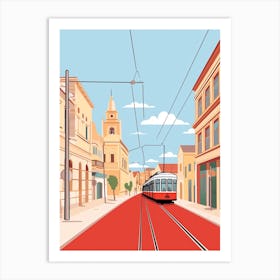 Malta 1 Travel Illustration Art Print