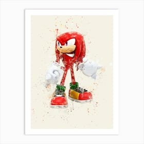 Sonic The Hedgehog 4 Art Print