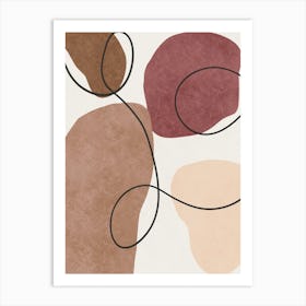 Abstract Shapes Art Print