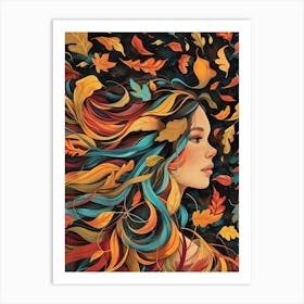 Autumn Leaves 76 Art Print