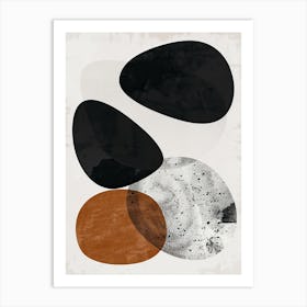 Urdaneta Stone Park Bauhaus Minimalist Art Print