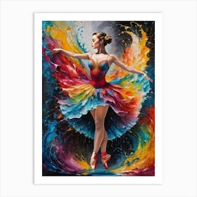 Ballerina 2 Art Print