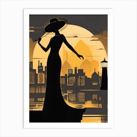 Colette La Chic Art Print