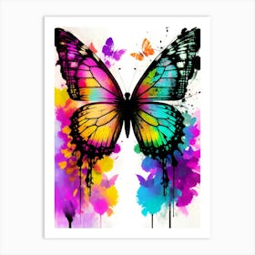 Colorful Butterfly 94 Art Print