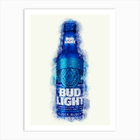 Bud Light Art Print