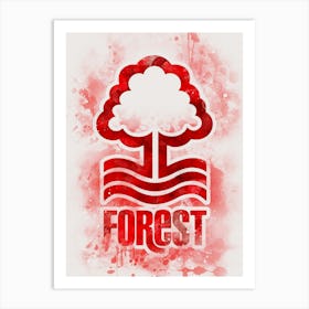 Nottingham Forest 4 Art Print