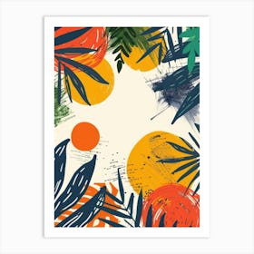 Tropical Background 5 Art Print