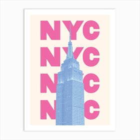 New York Empire State Building Art Print