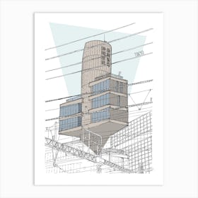 Tokyo Shizuoka Art Print