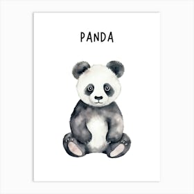 Panda Art Print