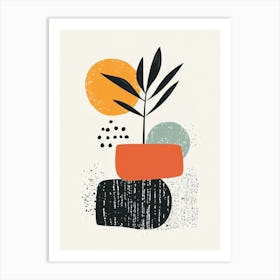 Plant In A Pot 5 Art Print