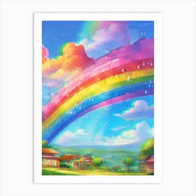 Rainbow In The Sky 11 Art Print