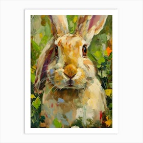 Cinnamon Rabbit Painting 3 Art Print