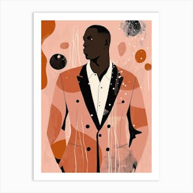 Man In Suit 1 Art Print