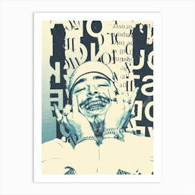 Post Malone Freestyle Art Print