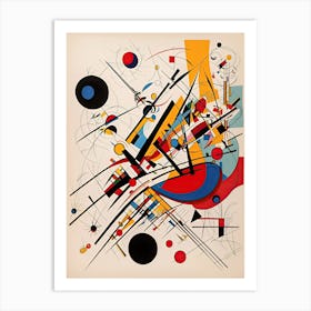 Abstract Expressionism-[Vol.01]-2/3 Art Print