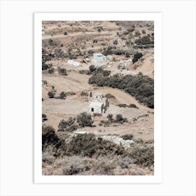 Naxos, Hillside Haven 3 Art Print