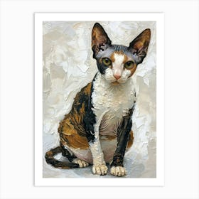 Cornish Rex Painting 4 Art Print