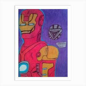 Iron Man Art Print