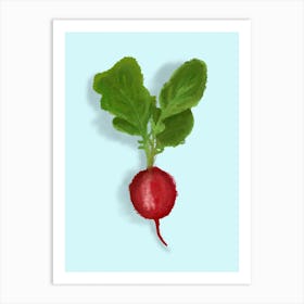 Radish Art Print