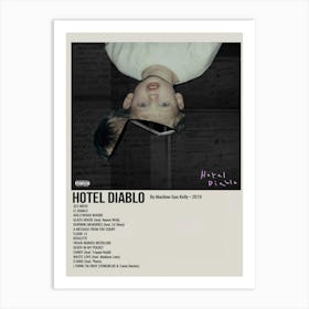 Hotel Diablo By Machine Gun Kelly 2019 Sex Drive Poster Art Print