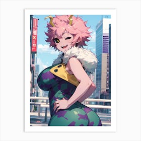 My Hero Academia Mina Ashido (25) 1 Art Print